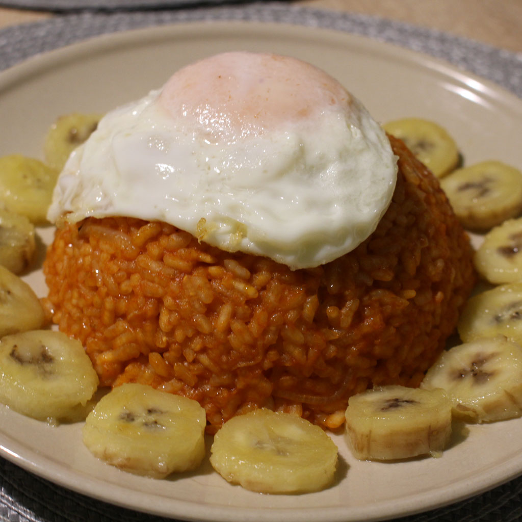  Arroz a la cubana